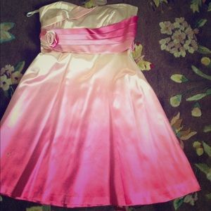 Banana republic pink dress